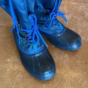 Sorel Freestyle Beret Boots in Navy Marine Size 7
